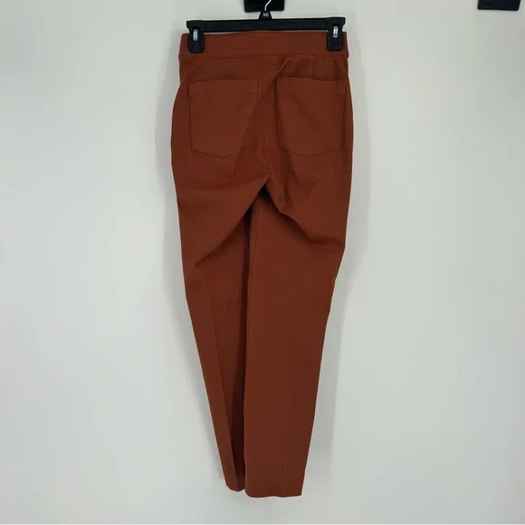 NWT SPANX On the Go Slim Straight Ankle Pants X-Small Petite - Picture 6 of 8